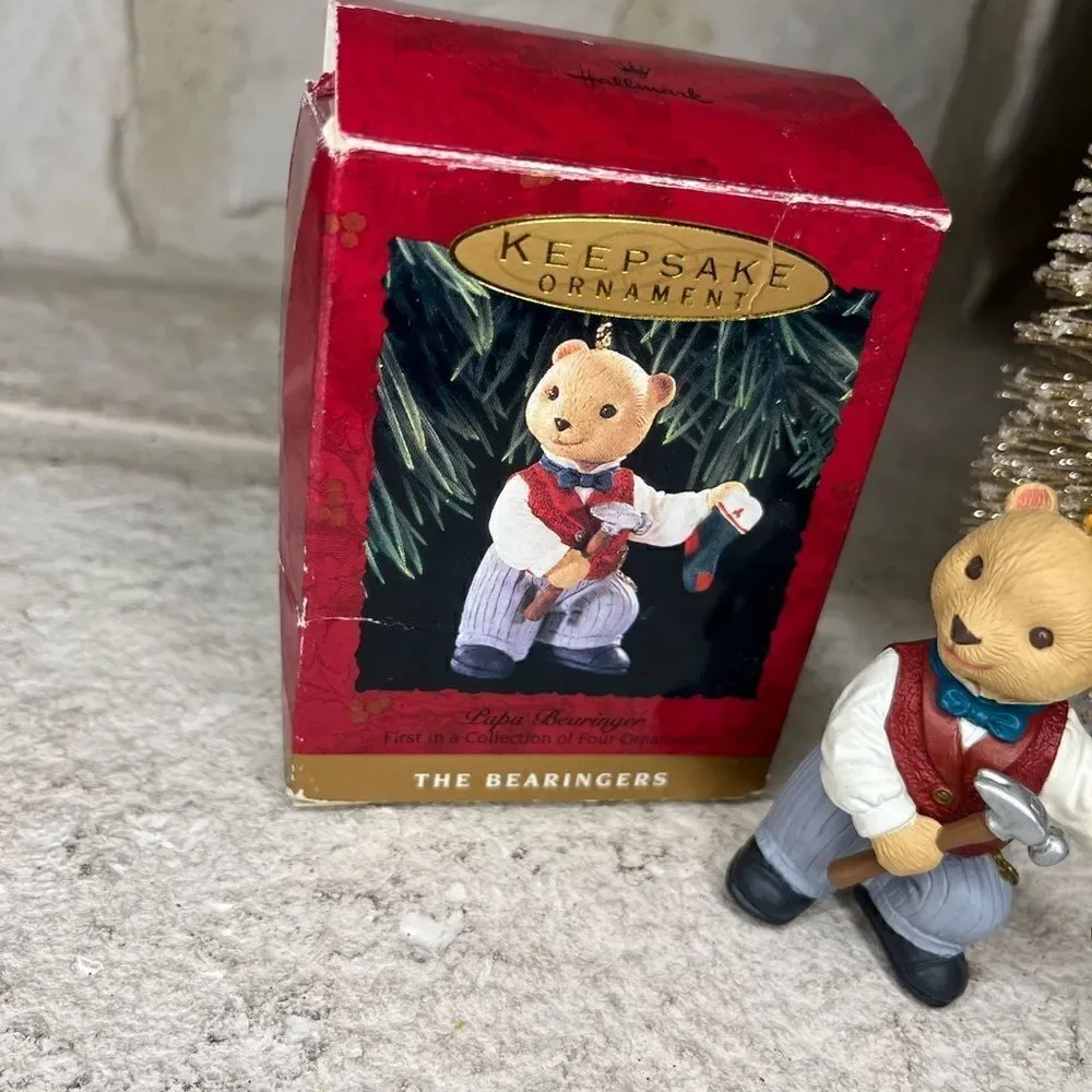 Hallmark keepsake ornament The Bearingers Papa Bearinger